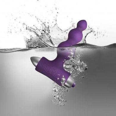 Анальний вібратор Rocks Off Petite Sensations – Bubbles Purple, Фіолетовий, Фіолетовий