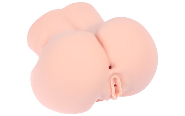 Мастурбатор попка Kokos Oknyeo Deluxe с вибрацией и массажем, два входа: вагина и попка