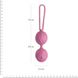 Вагінальні кульки Adrien Lastic Geisha Lastic Balls BIG Pink (L), діаметр 4 см, вага 90 гр, Рожевий