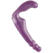 Безремневой страпон Doc Johnson The Gal Pal Purple, платинум силікон, діаметр 3 см, Фіолетовий, Фіолетовий