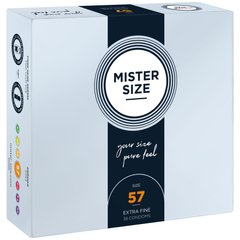 Презервативи Mister Size - pure feel - 57 (36 condoms), товщина 0,05 мм
