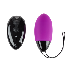 Потужне віброяйце Alive Magic Egg MAX Violet з пультом ДК, Фіолетовий, Фіолетовий