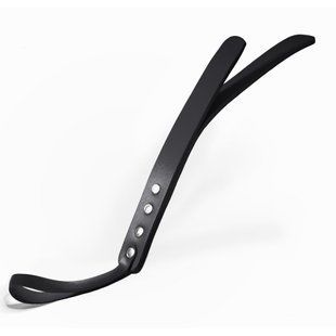 Паддл двухслойный Feral Feelings Leather Mini Paddle Black, натуральня кожа