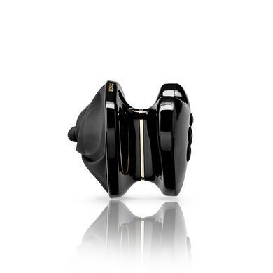 Вібратор для клітора з електростимуляцією Mystim Heart's Desire Black Edition