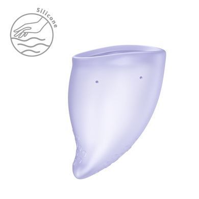Менструальна чаша Fun Factory FUN CUP SIZE A Purple, багаторазова, діаметр 4 см, об&rsquo;єм 20 мл