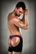 Распродажа!!! Мужские шорты с фиолотовым гульфиком Passion 009 THONG violet L/XL, S\M
