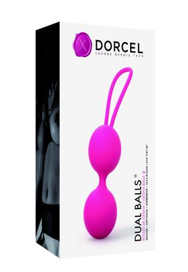 Вагінальні кульки Dorcel Dual Balls Magenta, діаметр 3,6см, вага 55гр, Рожевий