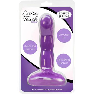Насадка на палец Simple&True Extra Touch Finger Dong Purple, Фиолетовый