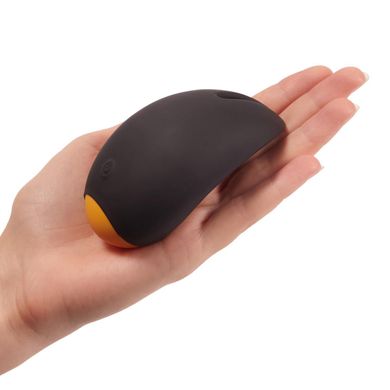(SALE) Вібростимулятор Pornhub Turbo Clit Stim з гнучкими вушками, дуже ніжний силікон, Чорний