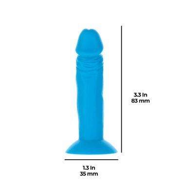 Набор фаллоимитаторов ADDICTION Silly Willy 3.3&rdquo; Silicone Dildo, 3 цвета, 12 шт