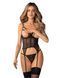 Корсет Obsessive Euridia corset & tanga XS/S