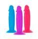Набор фаллоимитаторов ADDICTION Silly Willy 3.3&rdquo; Silicone Dildo, 3 цвета, 12 шт