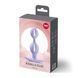 Анальные шарики Fun Factory B BALLS DUO Purple, эффект вибрации, диаметр 3,2 и 3,6 см