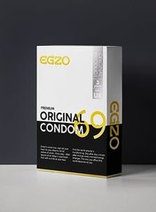 Анатомические презервативы EGZO Original (упаковка 3 шт)