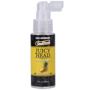Зволожувальний спрей оральний Doc Johnson GoodHead &ndash; Juicy Head Dry Mouth Spray &ndash; Pineapple 59мл