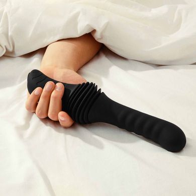 Пульсатор с вибрацией Dorcel Deep Orgasm, 2 независимых мотора, подогрев до 41 &deg;C, пульт ДУ
