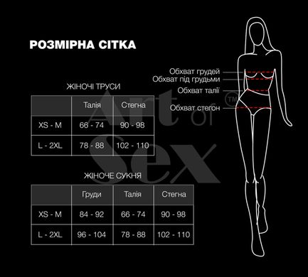 Трусики зі стразовим ланцюгом Art of Sex - Lea, розмір XS-M, Срібло/Білий