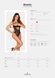 Боди Obsessive Roxelia crotchless teddy XS/S