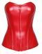 Корсет Noir Handmade F355 Red powerwetlook corset - XXL