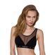 Топ с прозрачной вставкой Passion PS002 TOP XL, black, XL