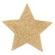 Пэстис - стикини Bijoux Indiscrets - Flash Star Gold, наклейки на соски, Золотистый