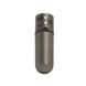 Вибропуля PowerBullet First-Class Bullet 2.5″ with Key Chain Pouch, Gun Metal, 9 режимов вибрации, Серебристый/черный