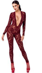 Бодистокинг Noir Handmade F382 Kink Royal Catsuit M