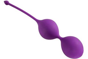 Вагінальні кульки Alive U-Tone Balls Purple, діаметр 3,5 см, вага 77 г, Фіолетовий