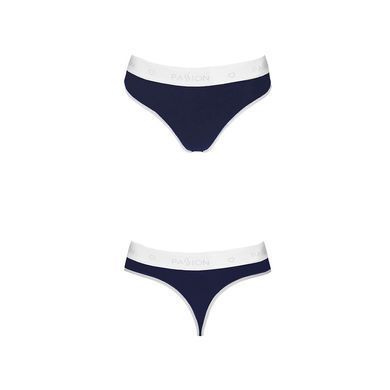 Спортивні трусики-стрінги Passion PS007 PANTIES XL, navy blue, XL