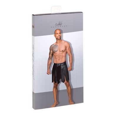 Чоловіча спідниця гладіатора Noir Handmade H053 Eco leather men's gladiator skirt, S, екошкіра