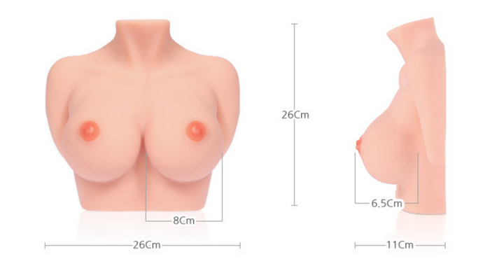 Мастурбатор-грудь Kokos Bouncing Titties C