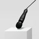 Вібромасажер DOXY3 USB-C Massager MATTE BLACK, кабель USB-C, регульована інтенсивність, компактний