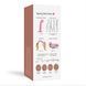 Насадка для страпона с двойной точечной пульсацией Strap-On-Me TAPPING DILDO WAVE &ndash; CORAL PINK, М