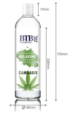 Смазка на гибридной основе BTB Relaxing Lubricant Cannabis (250 мл)