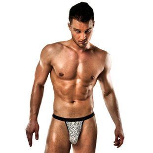 Мужские стринги с леопардовым принтом Passion 013 THONG XXL/XXXL, Леопардовый, XXL\XXXL