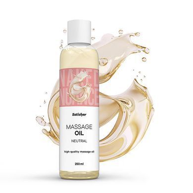 Распродажа!!! Массажное масло Satisfyer Massage Oil Neutral 250 мл (срок 30.04.2027)