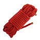 Веревка для шибари LOCKINK SEVANDA Shibari Pratice Rope Red, 8 метров