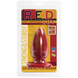 Анальна пробка-втулка Doc Johnson Red Boy - Large 5 Inch, макс. діаметр 5,5 см, Червоний