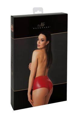 Шорти Noir Handmade F356 Red powerwetlook shorts - M