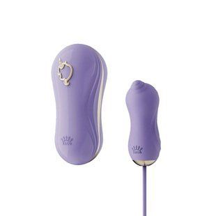 Набор 2в1 Zalo &mdash; UNICORN Violet, виброяйцо + вакуумный стимулятор