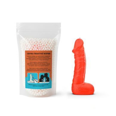 Свеча в виде члена Чистий Кайф MEDIUM Orange