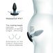 Анальна пробка з вібрацією та перлинним масажем Dorcel Spin Plug, макс. діам. 3,8 см, пульт ДК