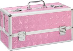 Большой кейс для хранения секс-игрушек BMS Factory Large Lokable Vibrator Case Pink, кодовый замок