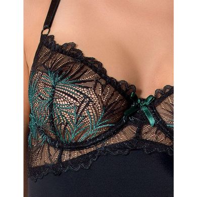 Боди Passion Exclusive FLORIS BODY S/M, black, Черный, S/M