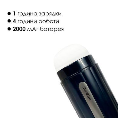 Інтерактивний смарт-мастурбатор Svakom Hannes Neo, підігрів до 38&deg;C