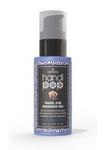Смачний гель для вишуканих мануальних та оральних пестощів Sensuva &mdash; Handipop Blueberry Muffin 59мл