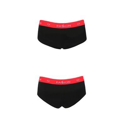 Трусики-шортики Passion PS003 PANTIES M, black, M