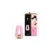 Вибратор для клитора Shunga Aiko Light Pink, гибкие кончики, Розовый