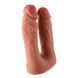 Двойной фаллоимитатор для секс-машин Hismith Silicone Double Penetrator Dildo, система KlicLok