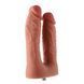 Двойной фаллоимитатор для секс-машин Hismith Silicone Double Penetrator Dildo, система KlicLok